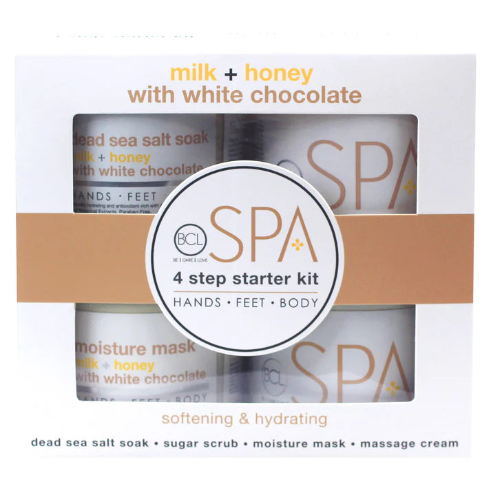 BCL Milk + Honey with White Chocolate - Starter Kit 4pcs/pk