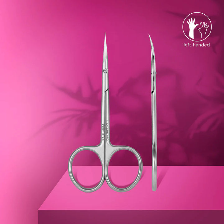 Staleks - Professional Cuticle Scissors for Left-handed Users EXPERT 11 TYPE 3