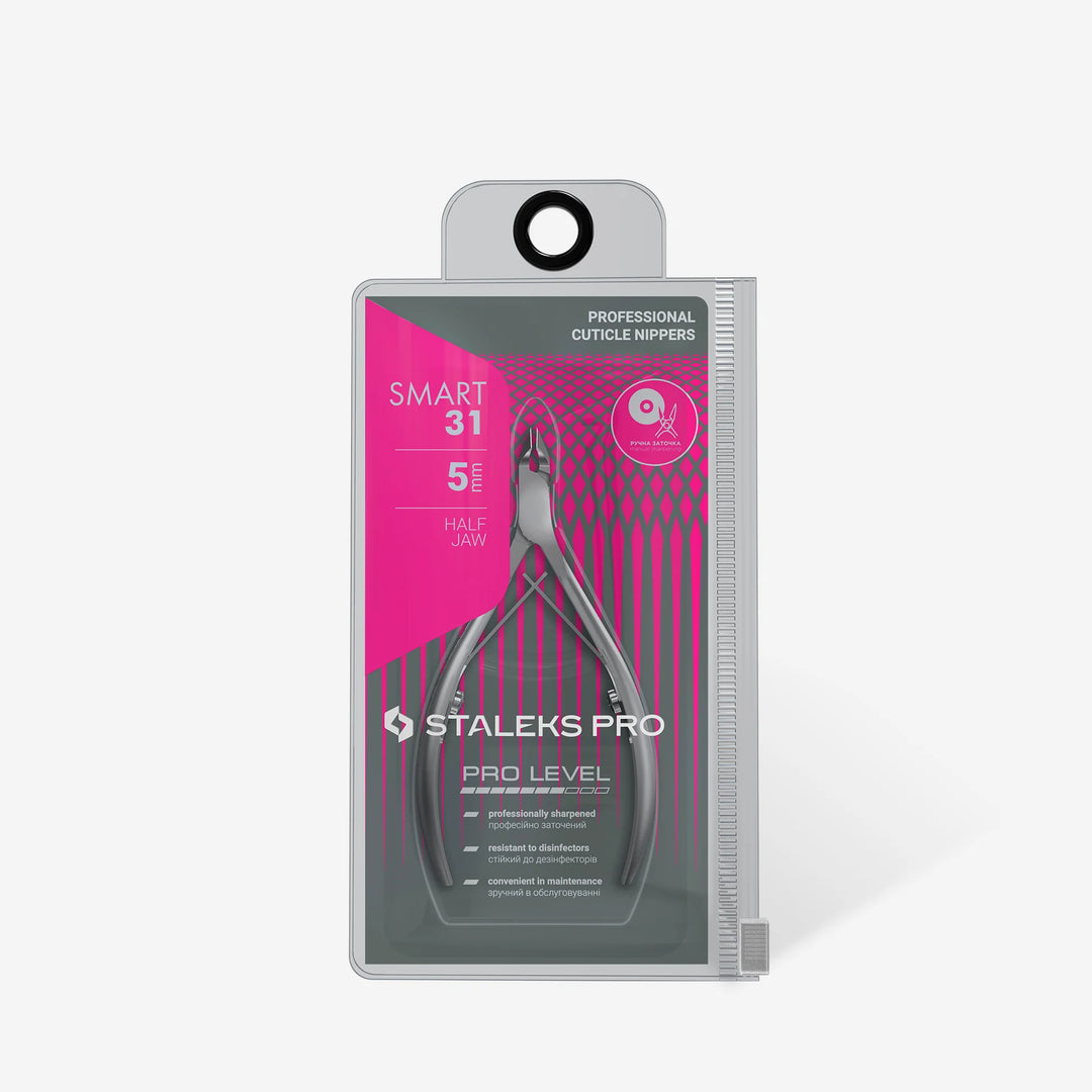 STALEKS SMART 31 Professional Сuticle Nippers, 5 mm