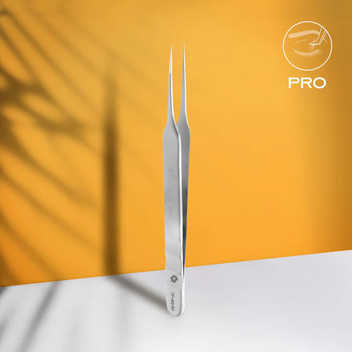Staleks - Professional Eyelash Tweezers EXPERT 40 TYPE 10 (straight)