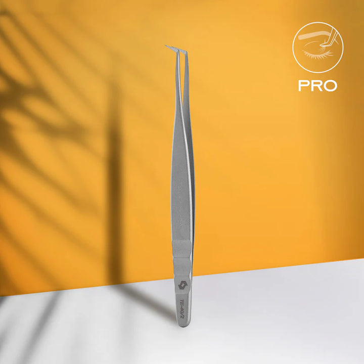 Staleks - Professional eyelash tweezers EXPERT 40 TYPE 2 (L-shaped, 70')