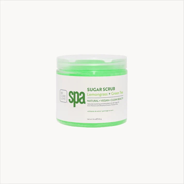 BCL Lemongrass + Green Tea - Sugar Scrub 450g