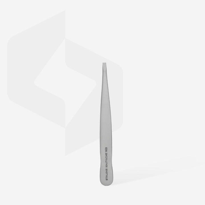 STALEKS BEAUTY & CARE 10 TYPE 2 Eyebrow tweezers narrow straight