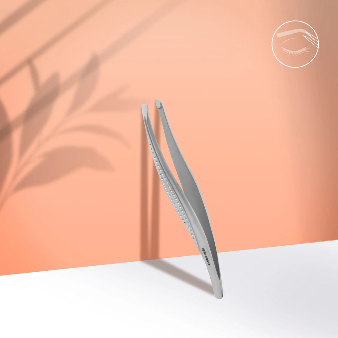 STALEKS CLASSIC 12 TYPE 3 Eyebrow tweezers wide beveled
