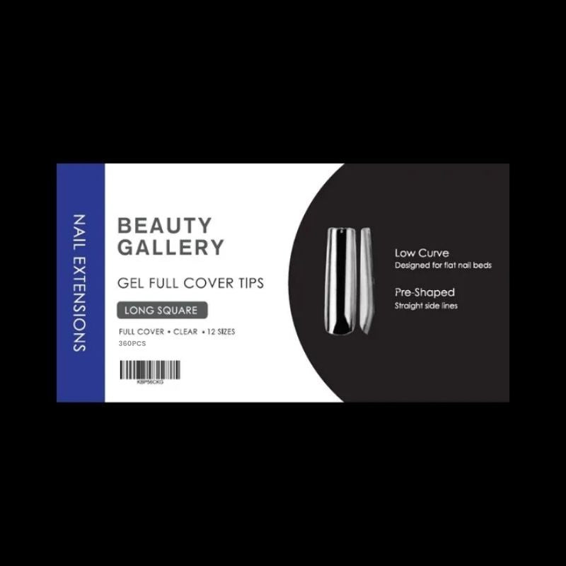 BG Soft Gel Extensions - Full Cover - Long Square