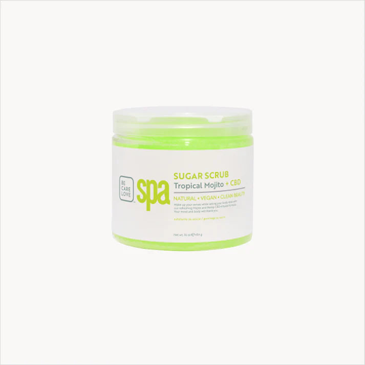 BCL Tropical Mojito + CBD Sugar Scrub 450g