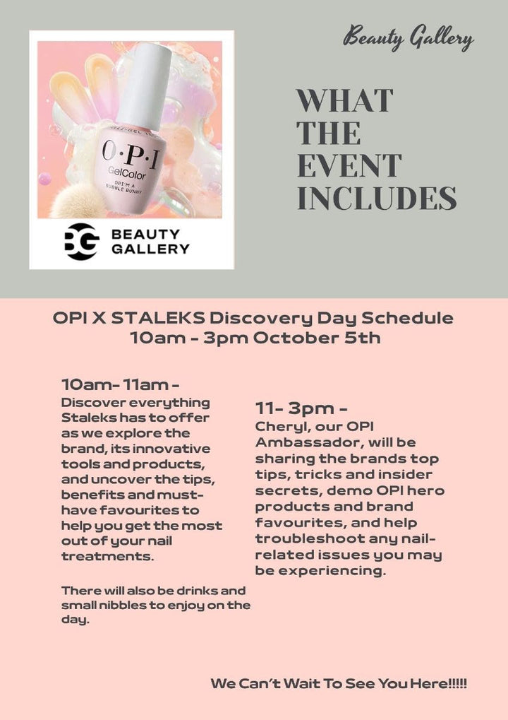 OPI & Staleks Event
