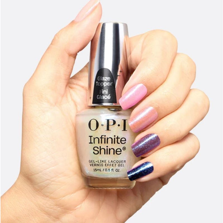 OPI Infinite Shine 15ml Glaze Toppers - Holo And Behold