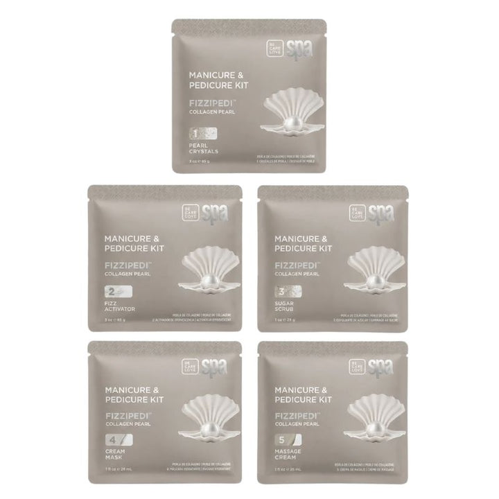 BCL Fizzipedi Collagen Pearl 5 Steps Box
