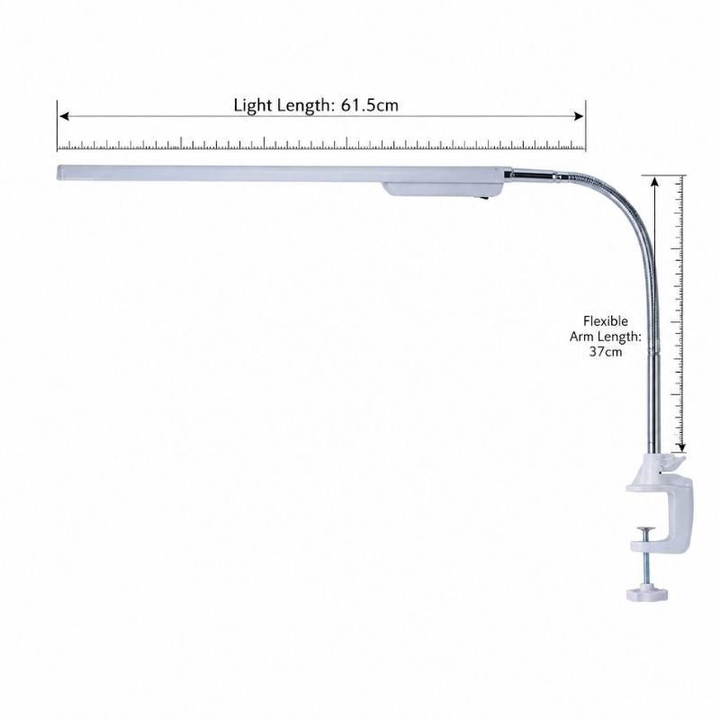 LED sleek slimline table lamp