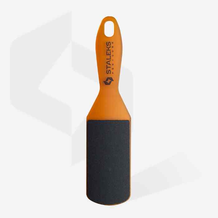 STALEKS EXPERT 10 TYPE 3 Double-sided plastic foot file, 100/180 grit