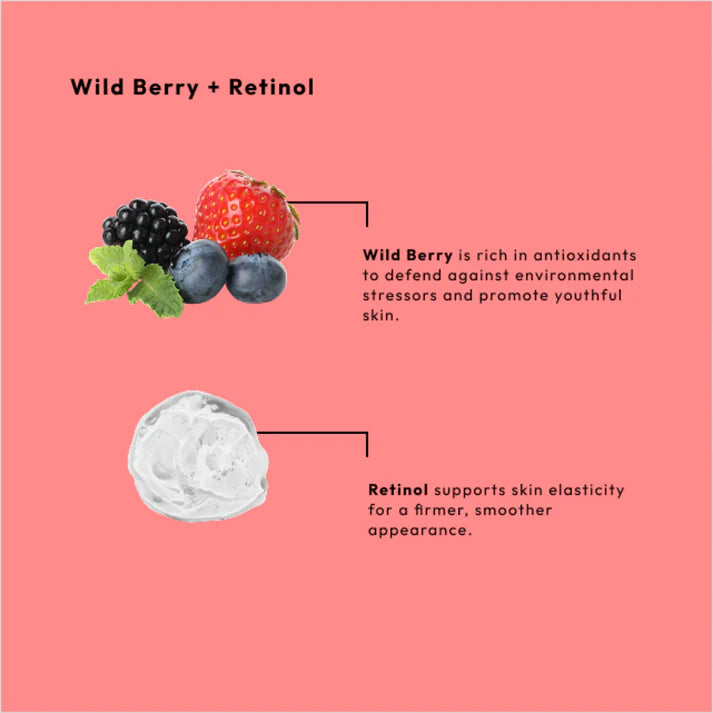 BCL Wild Berry + Retinol - Massage Cream 450g