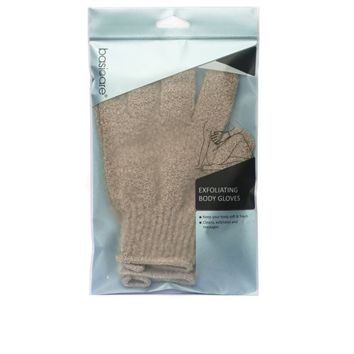 BC - Exfoliating Nylon Body Gloves-Gray (1 Pairs)