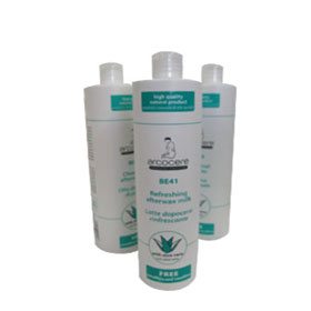 Refreshing Afterwax Milk 500ml with Aloe Vera 500ml (BE41)
