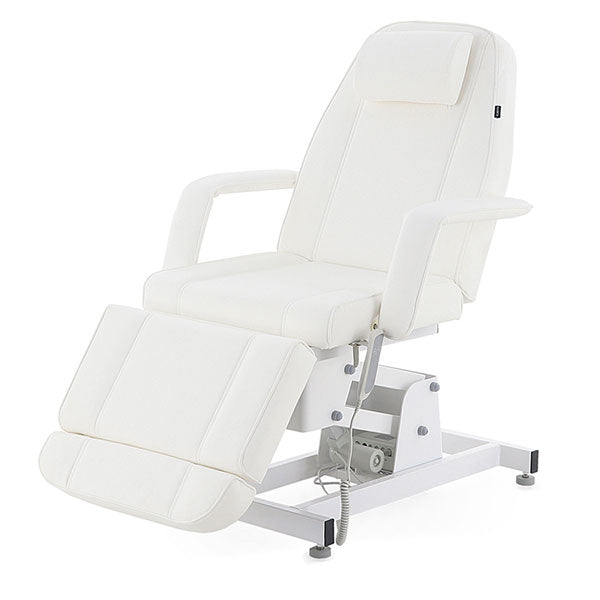 White 3-Section Electrical Facial Chair/Bed (3 Motors)