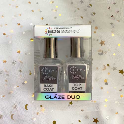 EDS Glaze Duo - Glaze Lacquer Base + Top 18 ml. (.6 fl. oz. )
