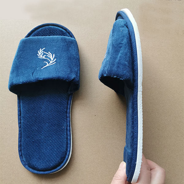 Luxury Spa Slippers - Blue