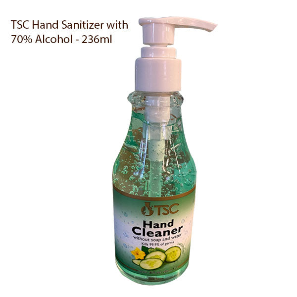 TSC Hand Sanitizer with 70% Alcohol - 236ml