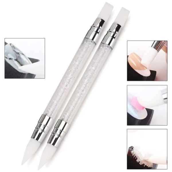 Double Ended Soft Silicone Brush
