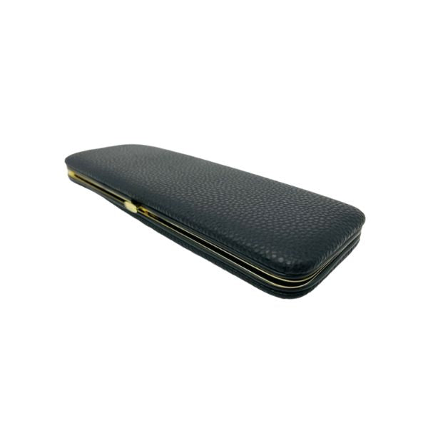 Black/Gold Tweezers Clutch