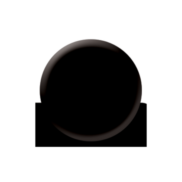 PREMIUM ACRYLIC SCULPTING POWDER - EXTREME BLACK ( SMALL 0.6 OZ)