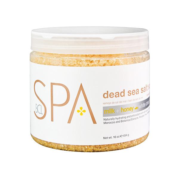 BCL Milk + Honey - Dead Sea Salt Soak 450g