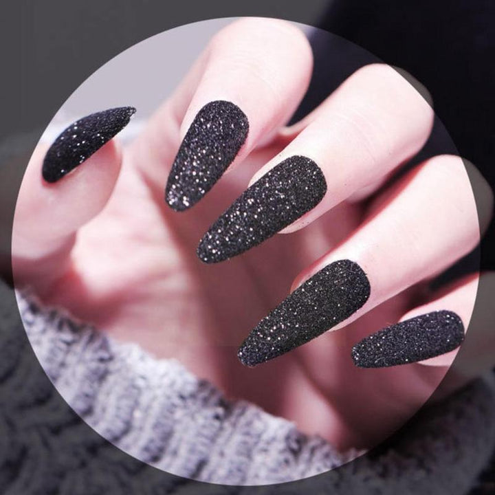 Sugar Nail Glitter Black